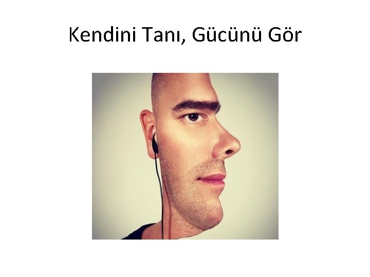 Kendini Tanı, Gücünü Gör 