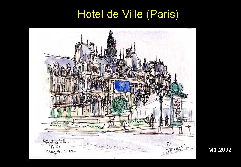 Hotel de Ville (Paris) Mai, 2002 