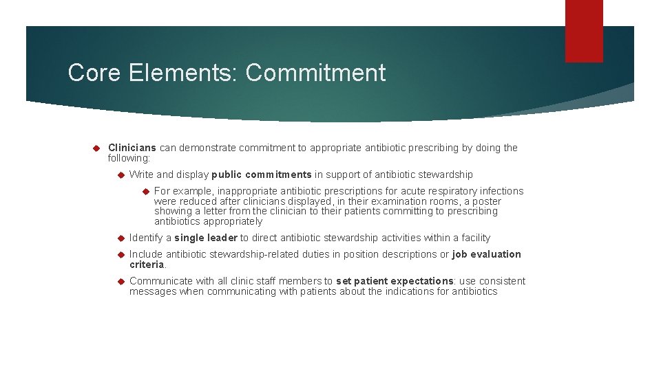 Strategies to Reduce Antibiotic Resistance and to Improve