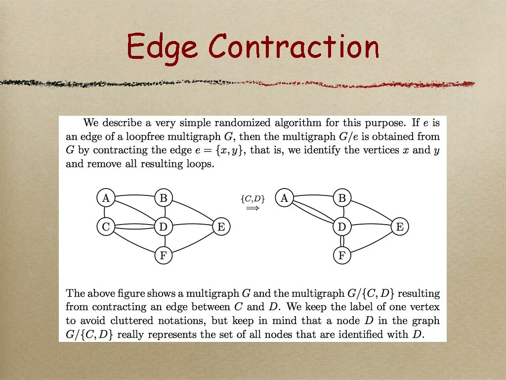 Edge Contraction 