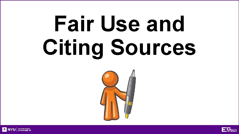 Fair Use and Citing Sources 