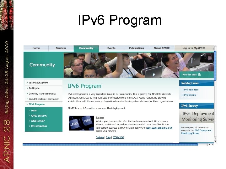 IPv 6 Program 