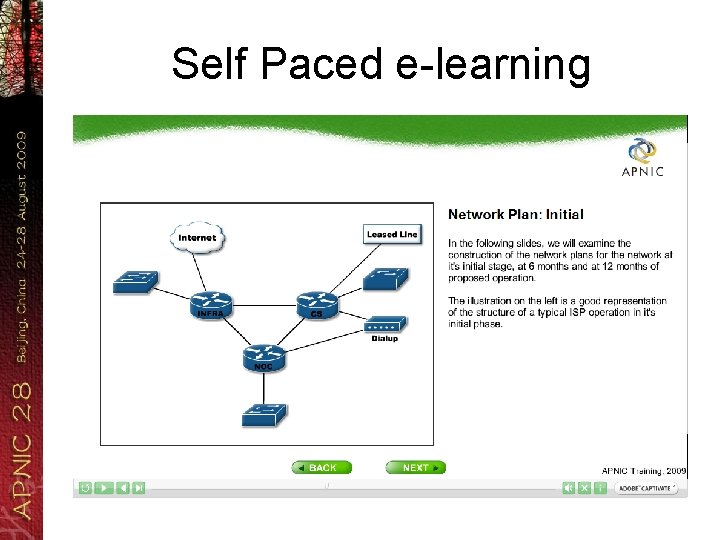 Self Paced e-learning 