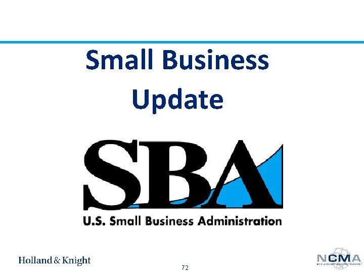 Small Business Update 72 