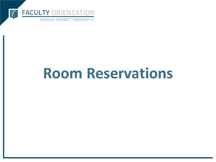 Room Reservations 