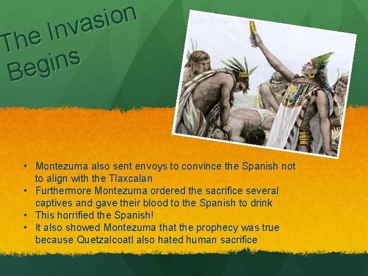 n o i s a v n I e Th s n i Beg