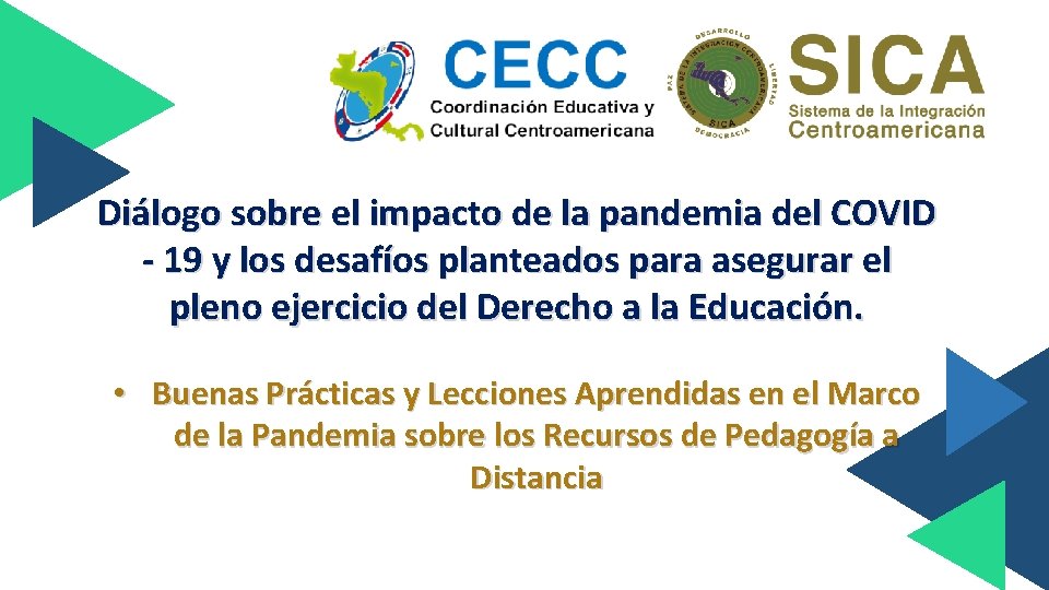 Dilogo sobre el impacto de la pandemia del