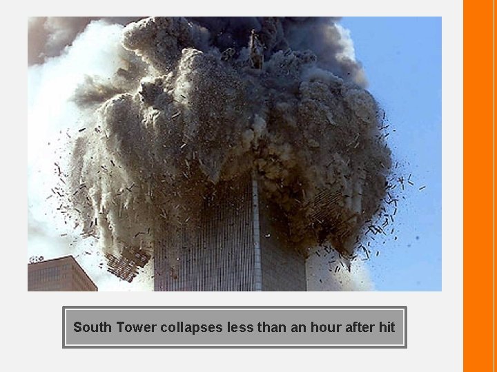 South Tower collapses less than an hour after hit 