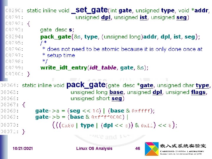 10/21/2021 Linux OS Analysis 46 