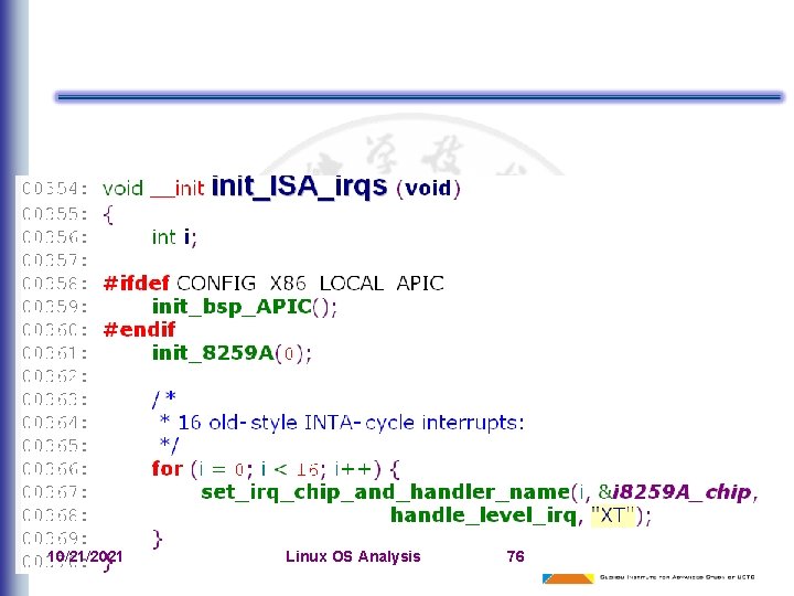 10/21/2021 Linux OS Analysis 76 