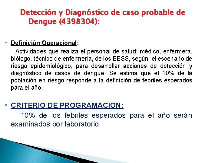 PP 0017 ENFERMEDADES METAXENICAS Y ZOONOSIS DEFINICIONES OPERACIONALES