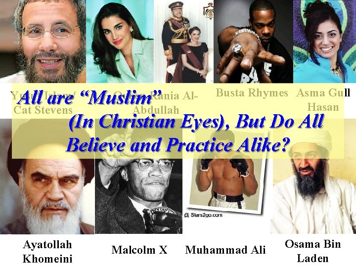 Busta Rhymes Asma Gull Hasan All are “Muslim” (In Christian Eyes), But Do All