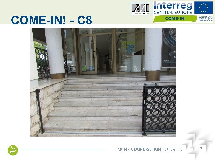 COME-IN! - C 8 Other logo TAKING COOPERATION FORWARD 7 