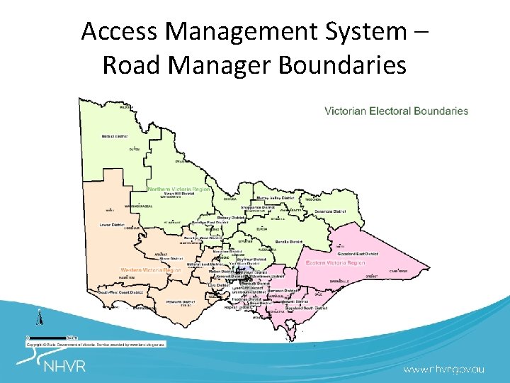 Access Management System – Road Manager Boundaries 
