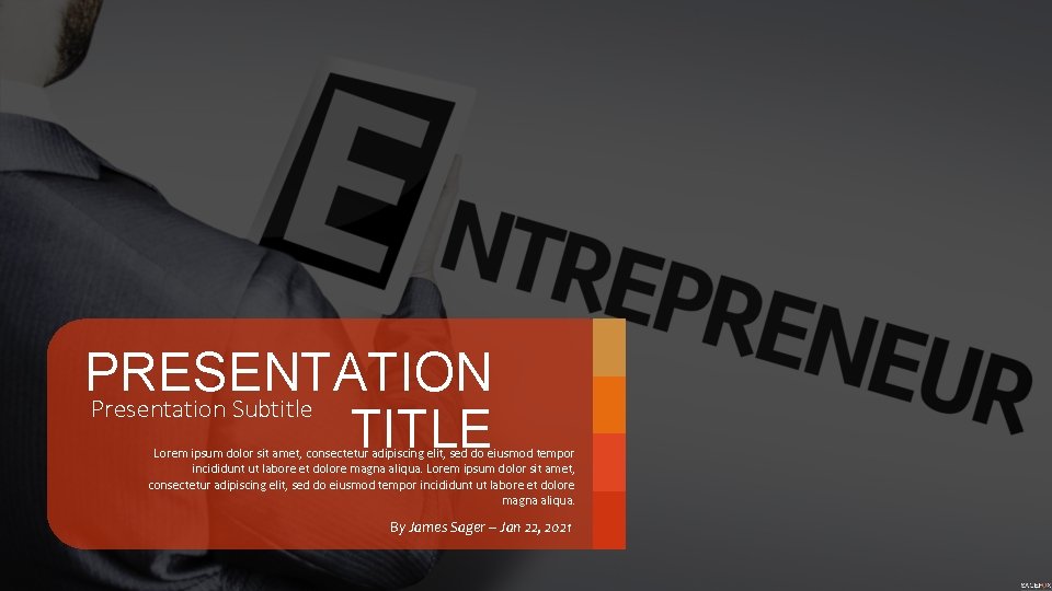 PRESENTATION Presentation Subtitle TITLE Lorem ipsum dolor sit amet, consectetur adipiscing elit, sed do