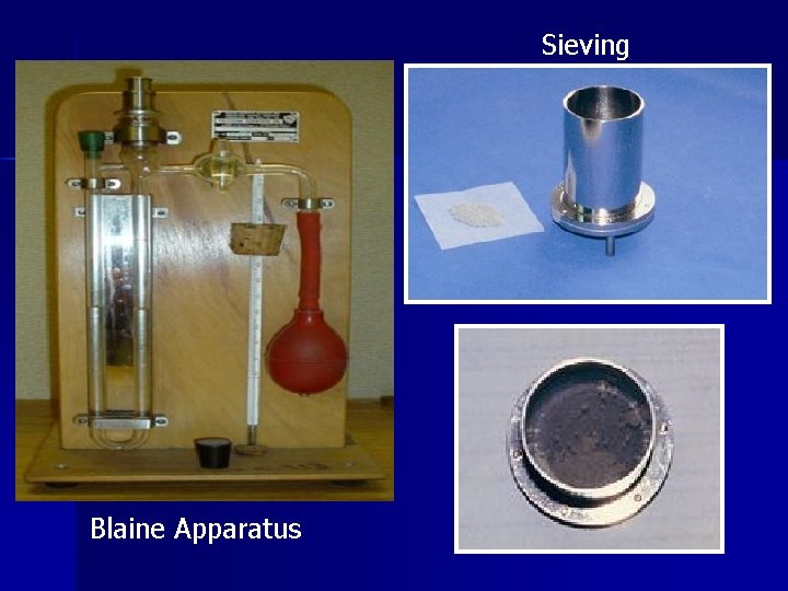 Sieving Blaine Apparatus 