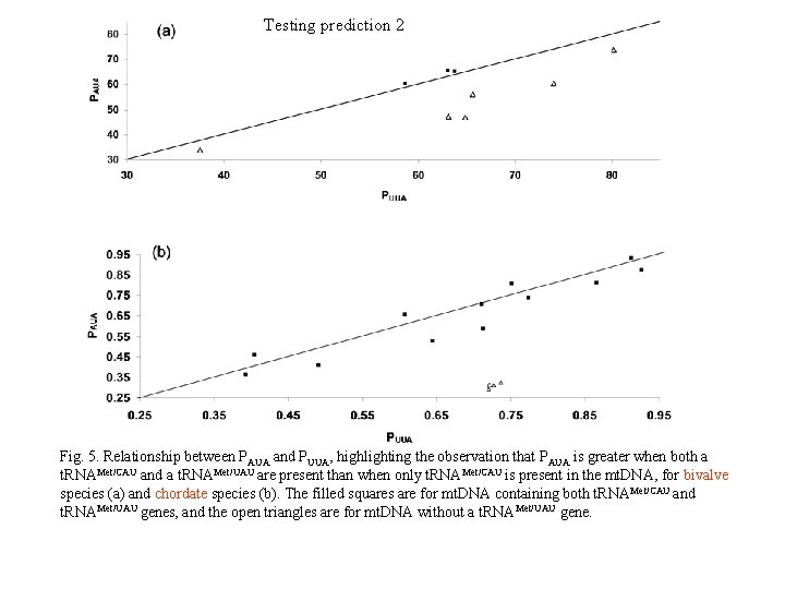 Testing prediction 2 Fig. 5. Relationship between PAUA and PUUA, highlighting the observation that