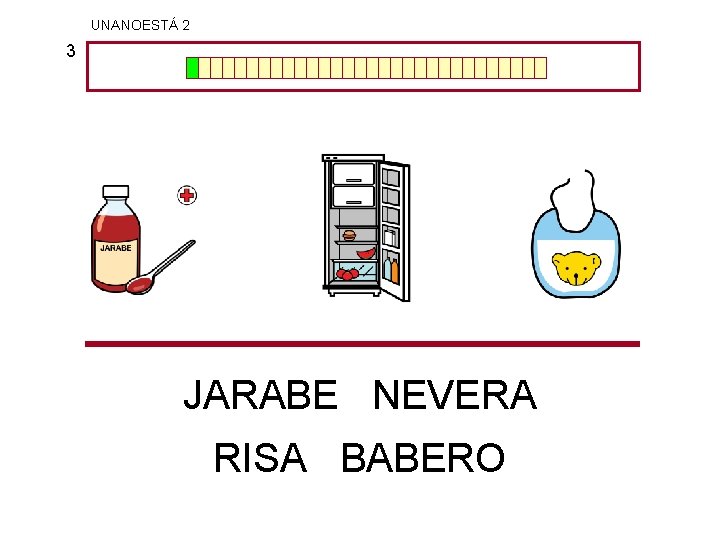 UNANOESTÁ 2 3 JARABE NEVERA RISA BABERO 