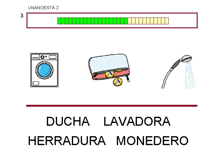 UNANOESTÁ 2 3 DUCHA LAVADORA HERRADURA MONEDERO 