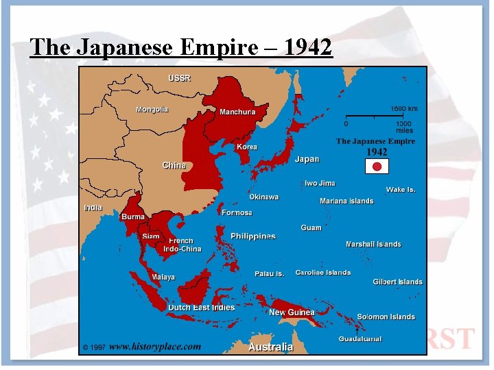 The Japanese Empire – 1942 
