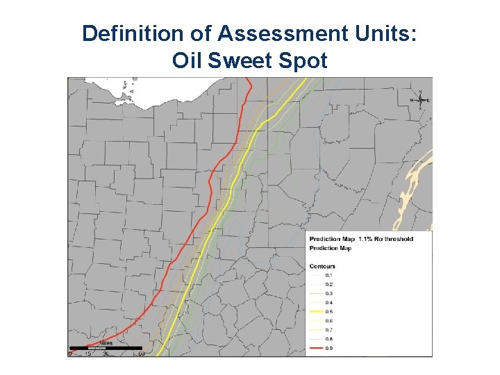 Definition of Assessment Units: Oil Sweet Spot 