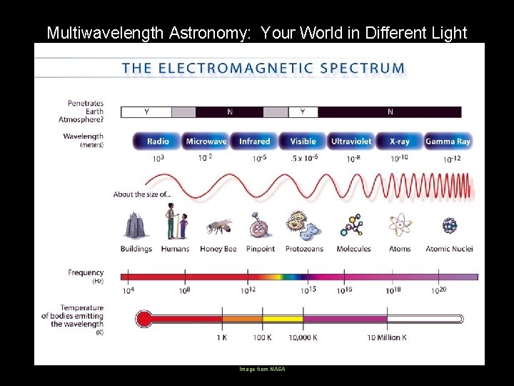 Multiwavelength Astronomy: Your World in Different Light Image from NASA 