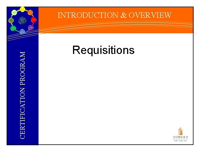 CERTIFICATION PROGRAM INTRODUCTION & OVERVIEW Requisitions 