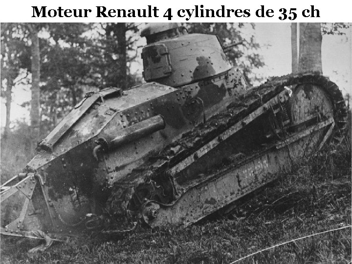 Moteur Renault 4 cylindres de 35 ch 