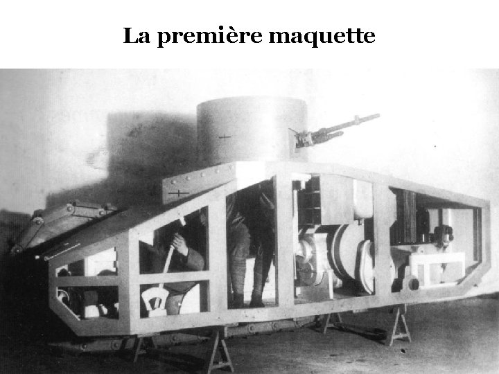 La première maquette 