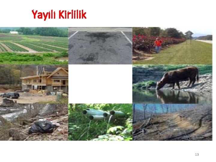 Yayılı Kirlilik 13 