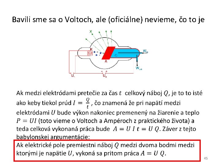 Bavili sme sa o Voltoch, ale (oficiálne) nevieme, čo to je 45 