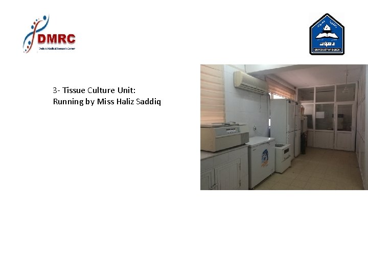 3 - Tissue Culture Unit: Running by Miss Haliz Saddiq 3 - Tissue Culture Unit: Running by Miss Haliz Saddiq