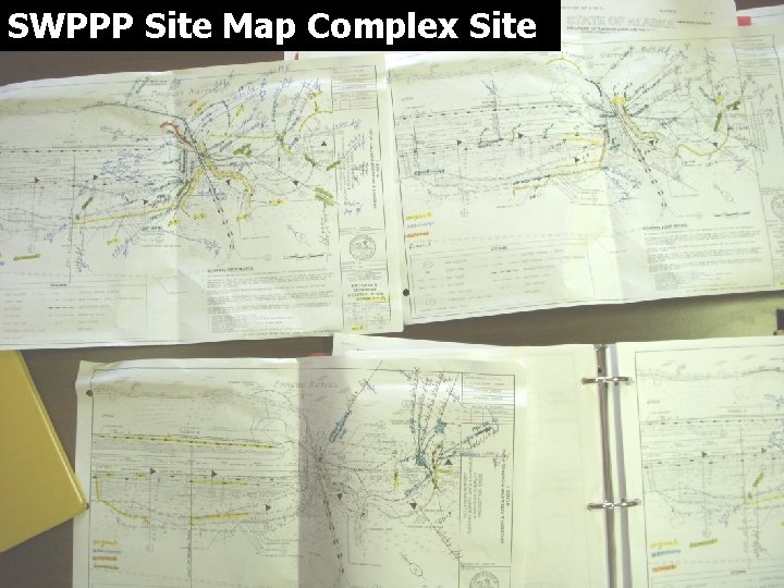 SWPPP Site Map Complex Site 