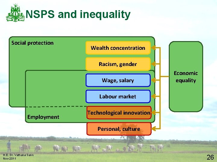 NSPS and inequality Social protection Wealth concentration Racism, gender Wage, salary Economic equality Labour