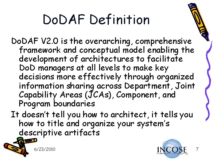 Do. DAF Definition Do. DAF V 2. 0 is the overarching, comprehensive framework and