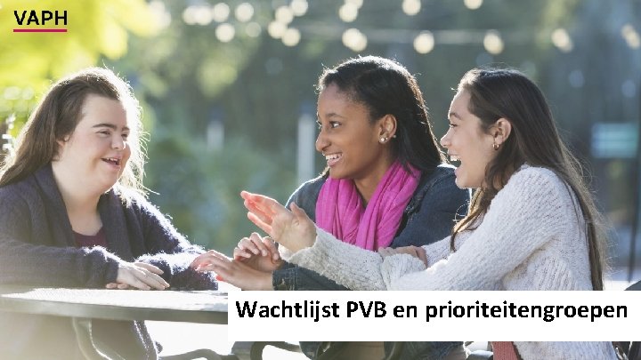 Wachtlijst PVB en prioriteitengroepen 