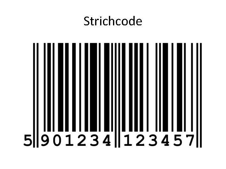 Strichcode 