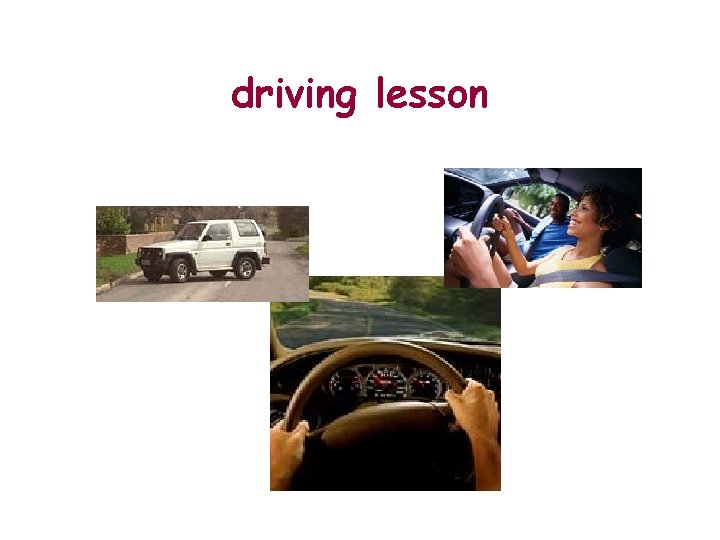 driving lesson 