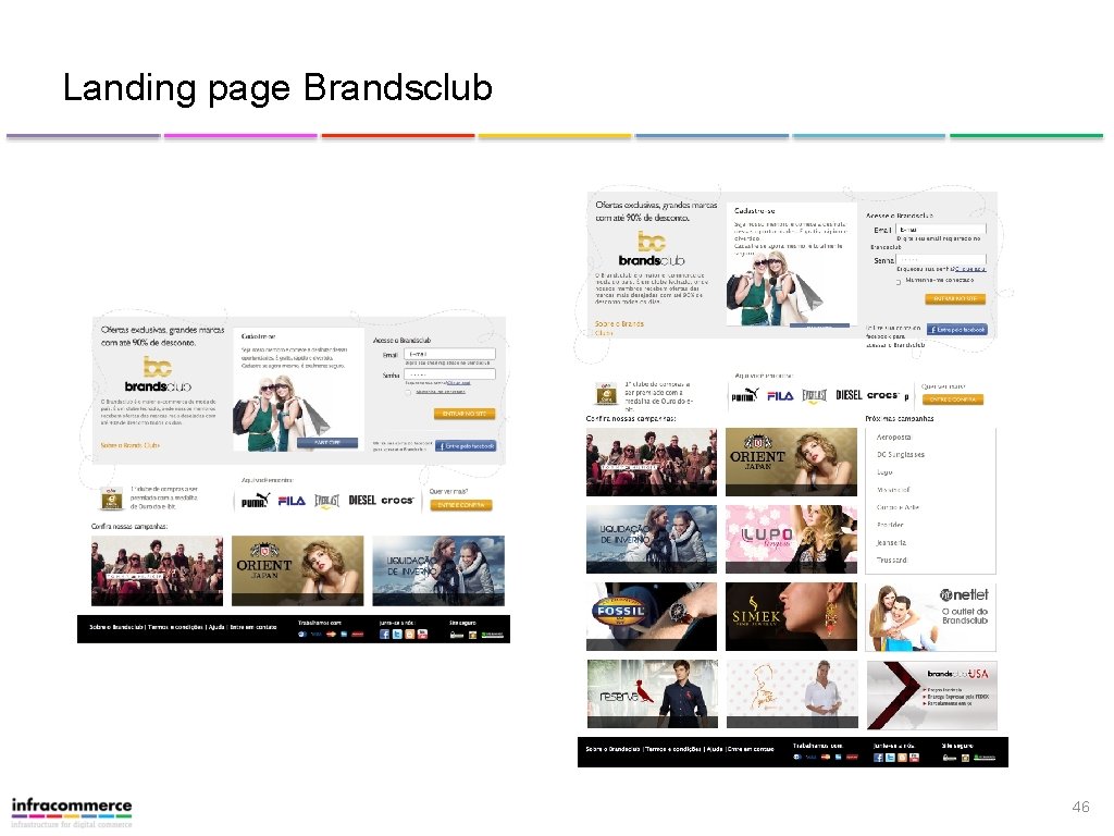 Landing page Brandsclub 46 