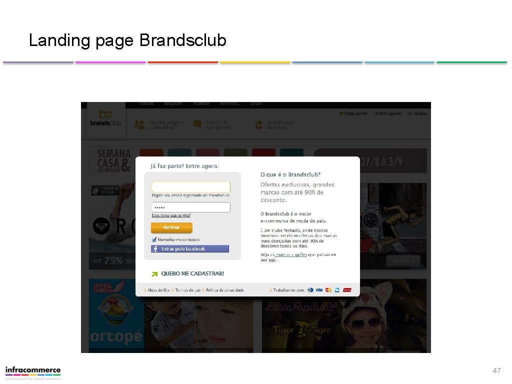 Landing page Brandsclub 47 