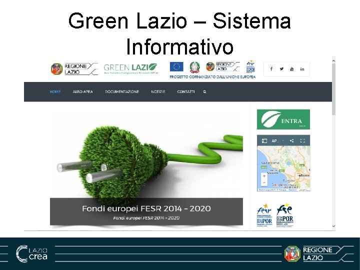 Green Lazio – Sistema Informativo 
