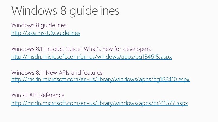 Lausanne Windows Store Apps using HTML and Java