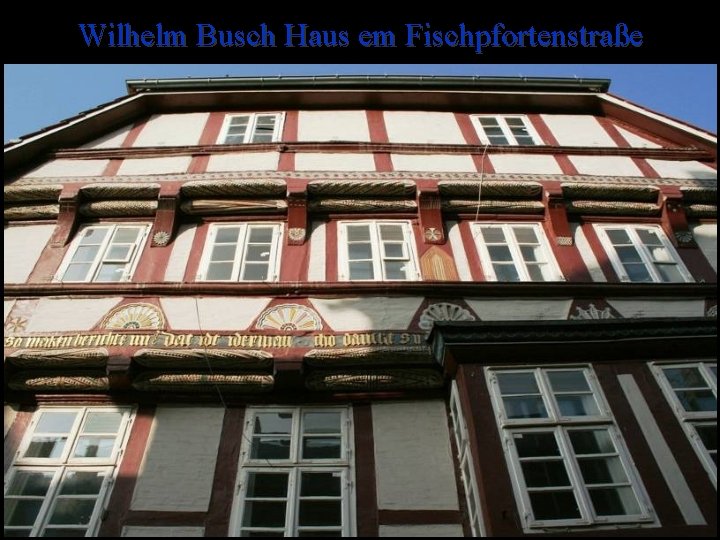 Wilhelm Busch Haus em Fischpfortenstraße 
