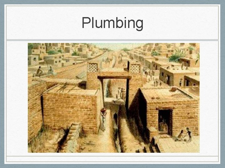 Plumbing 