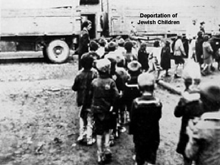 Deportation of Jewish Children 