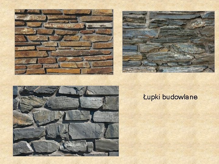 Łupki budowlane Łupki budowlane