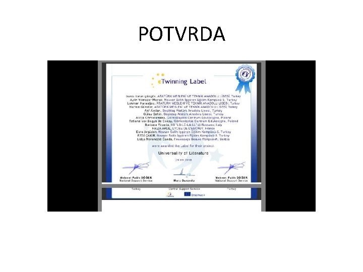 POTVRDA 