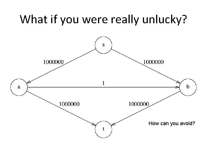 What if you were really unlucky? How can you avoid? What if you were really unlucky? How can you avoid?