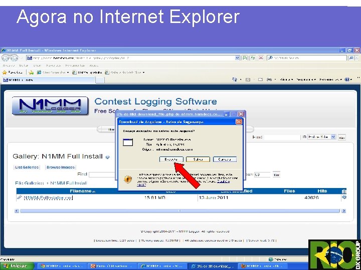 Agora no Internet Explorer 