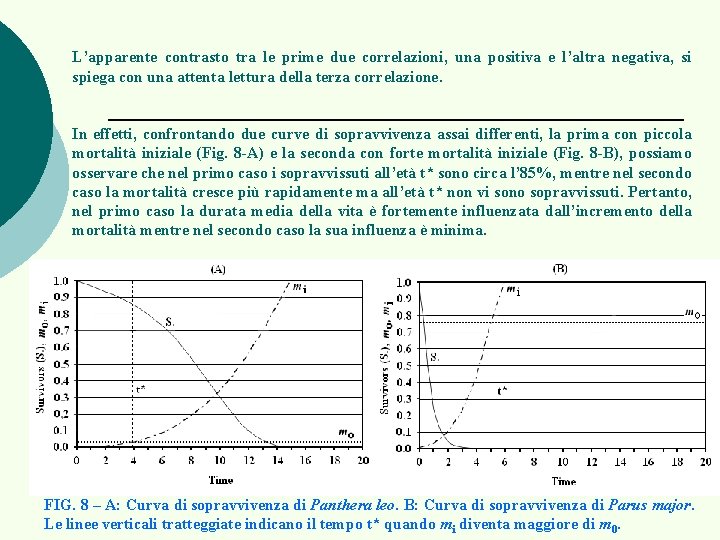 L’apparente contrasto tra le prime due correlazioni, una positiva e l’altra negativa, si spiega